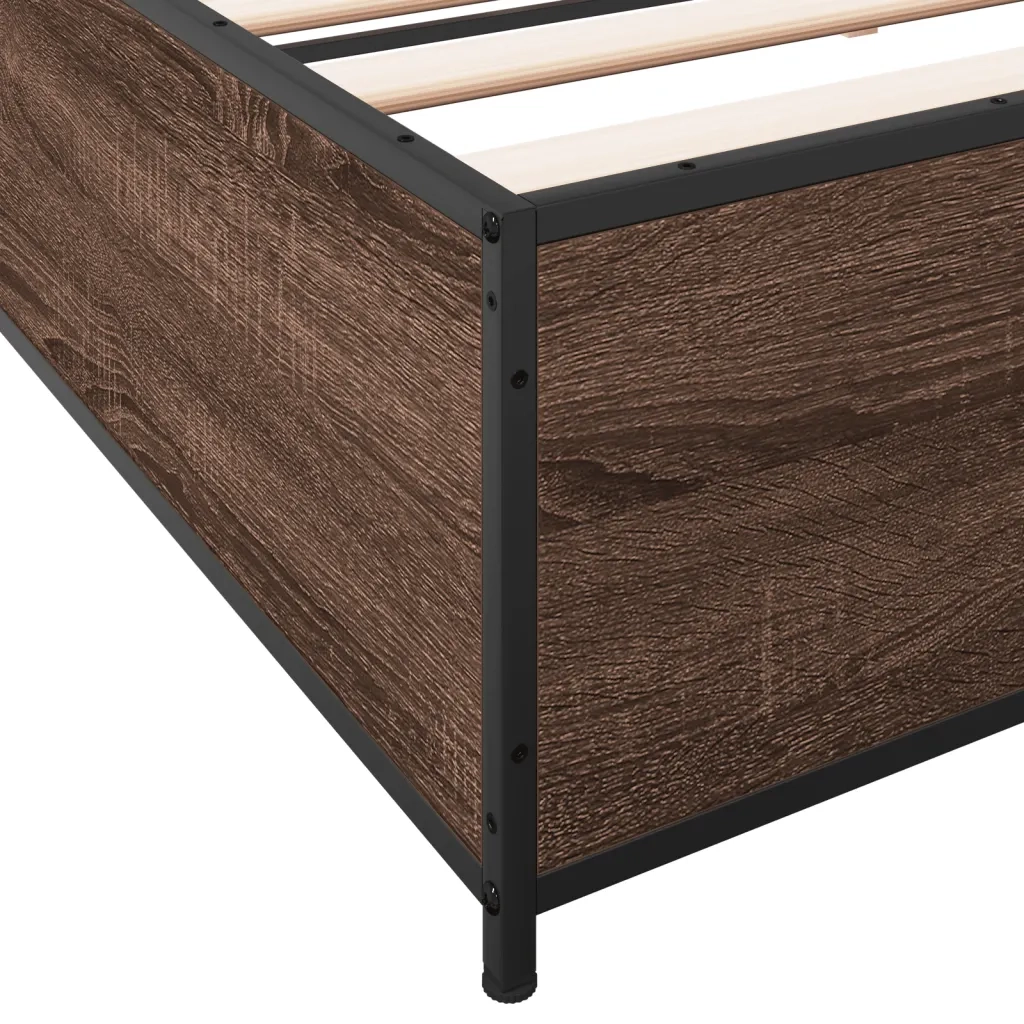 Giroletto Rovere Marrone 200x200cm in Legno Multistrato Metallo 3279826