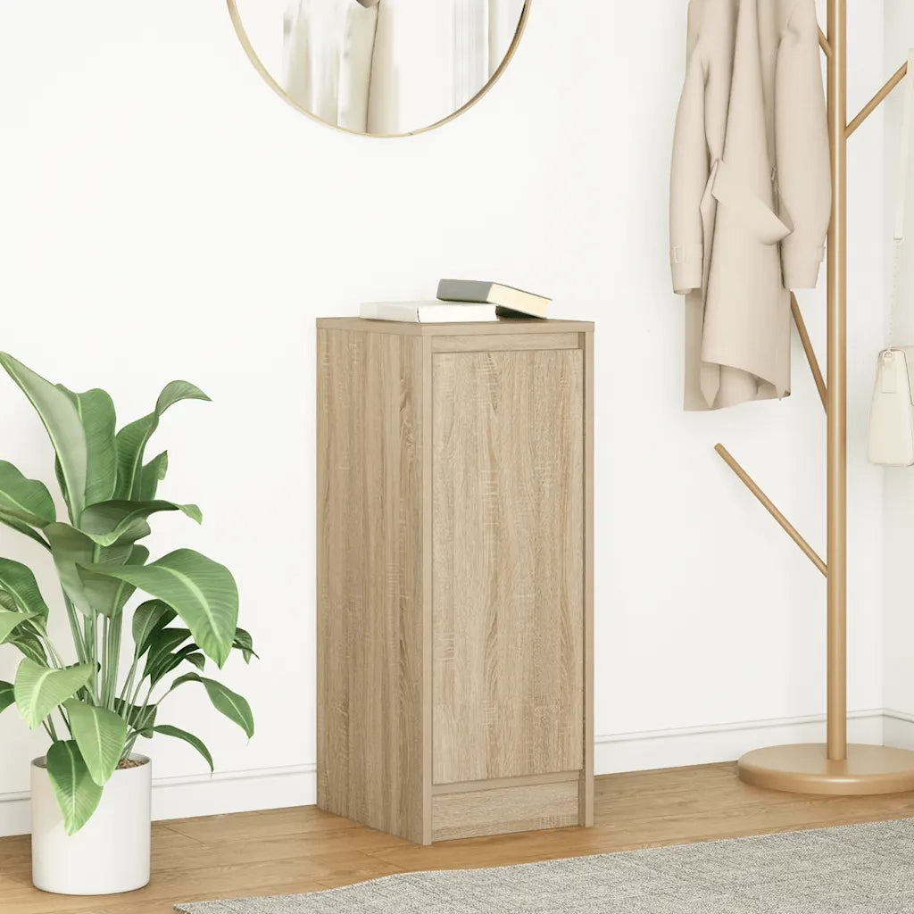 Credenza Rovere Sonoma 29,5x34x76 cm in Legno Multistrato