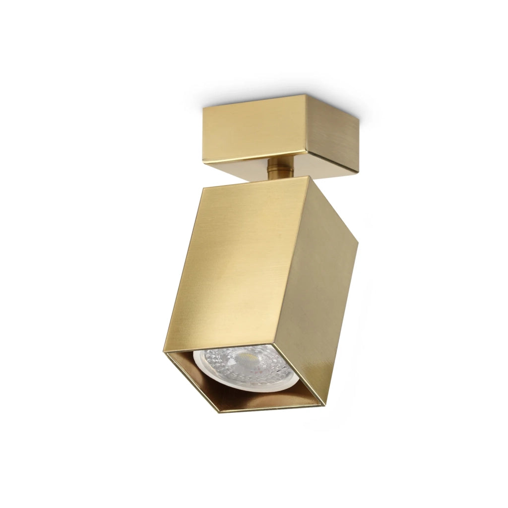 Applique Dynamite 1 Luce Gu10 Ottone Orientabile