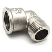 GOMITO MF - 1/2 SEDE PIANA PER TUBI GAS- 1/2- senza- pezzi 1