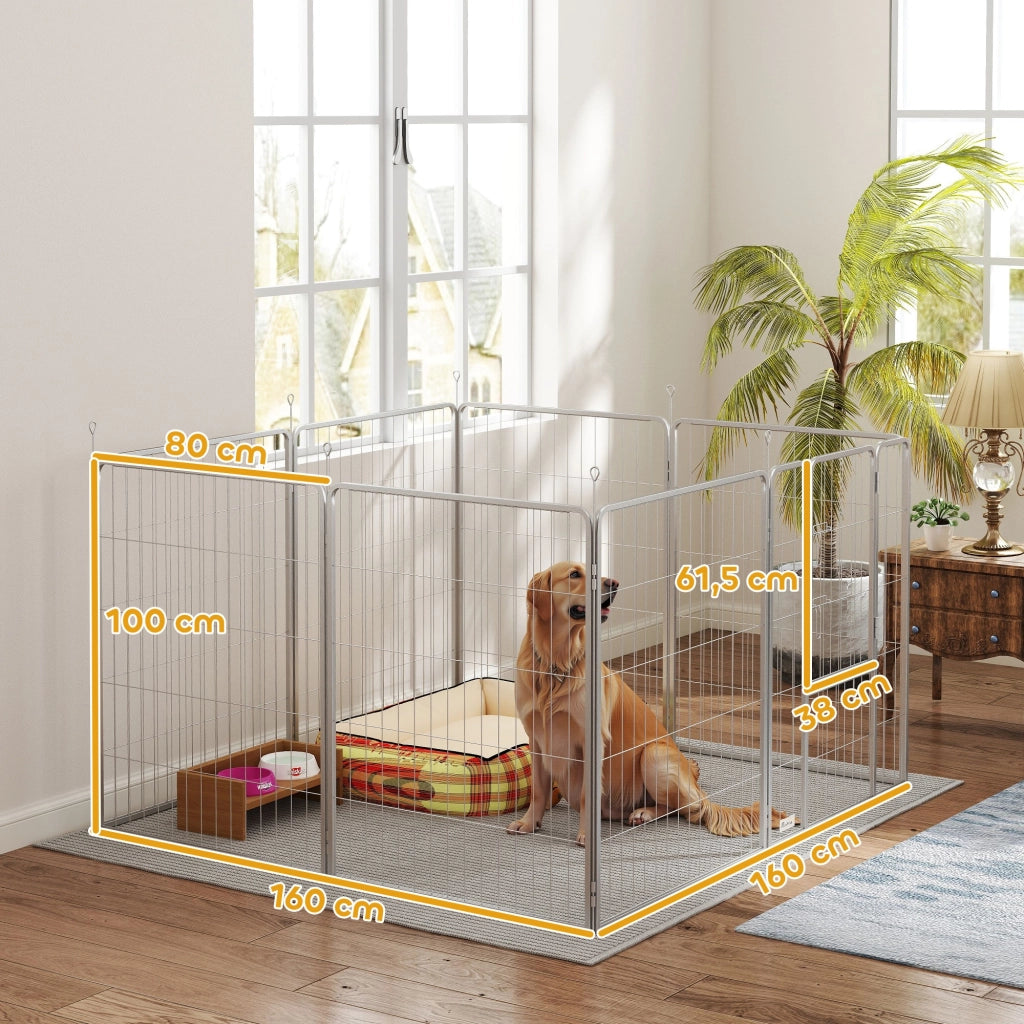 Recinto per animali domestici ¨C zephmum ¨C acciaio inox