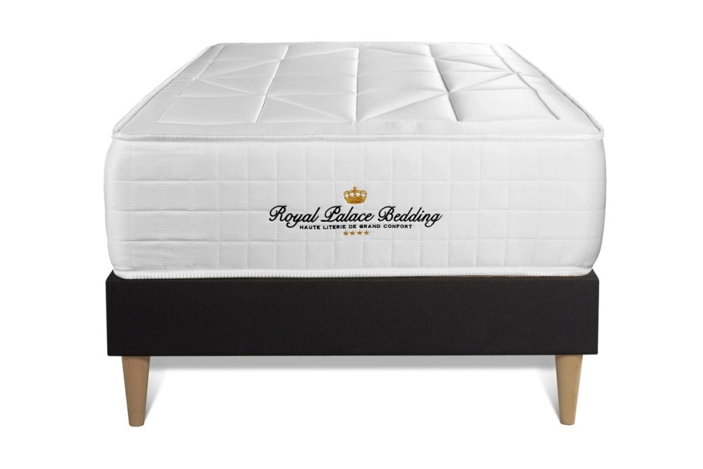 kit rete e materasso matrimoniale Windsor 90 x 200cm - Spessore : 26cm - memory foam e molle insacchettate - Bilanciato