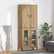 Credenza-Buffet-Armadio da cucina Rovere artigianale 69,5 x 34 x 180 cm 869552