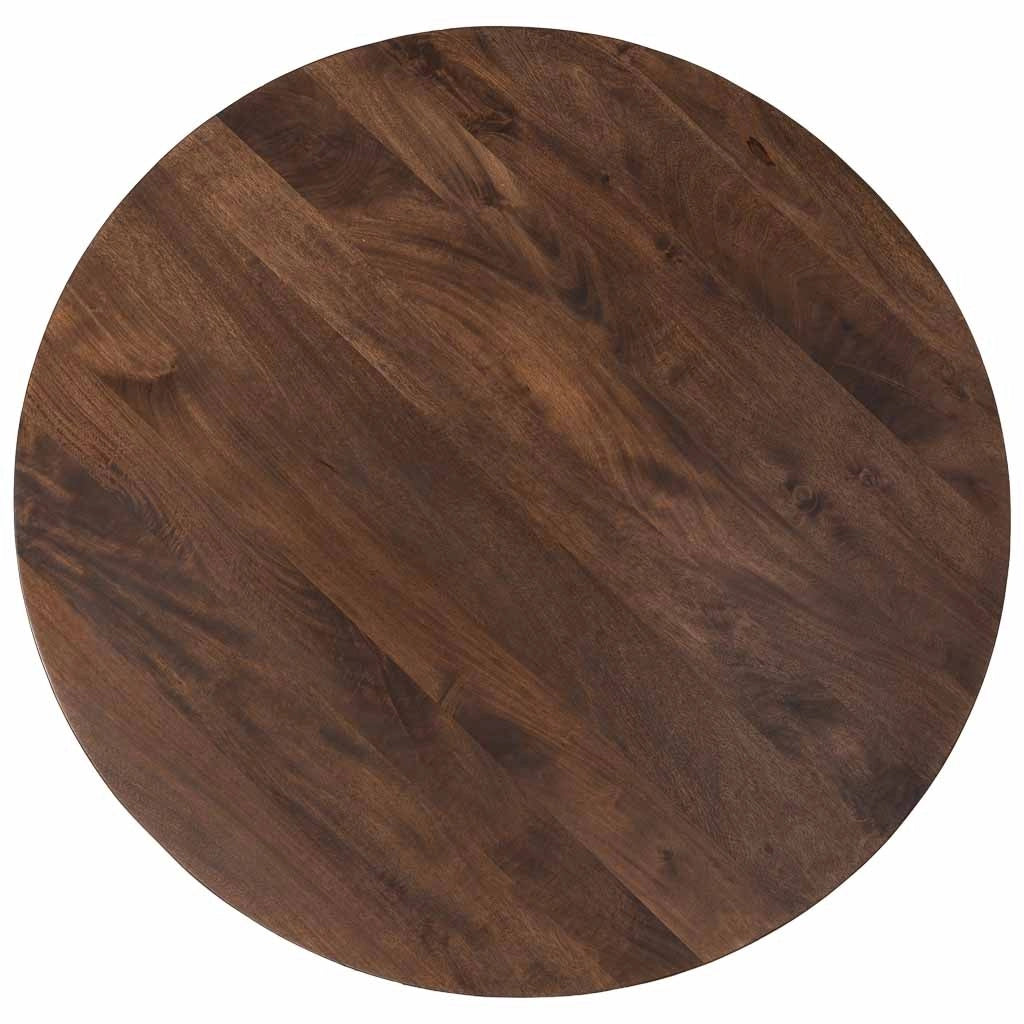 Tavolo da pranzo in legno marrone 150x150x77h cm