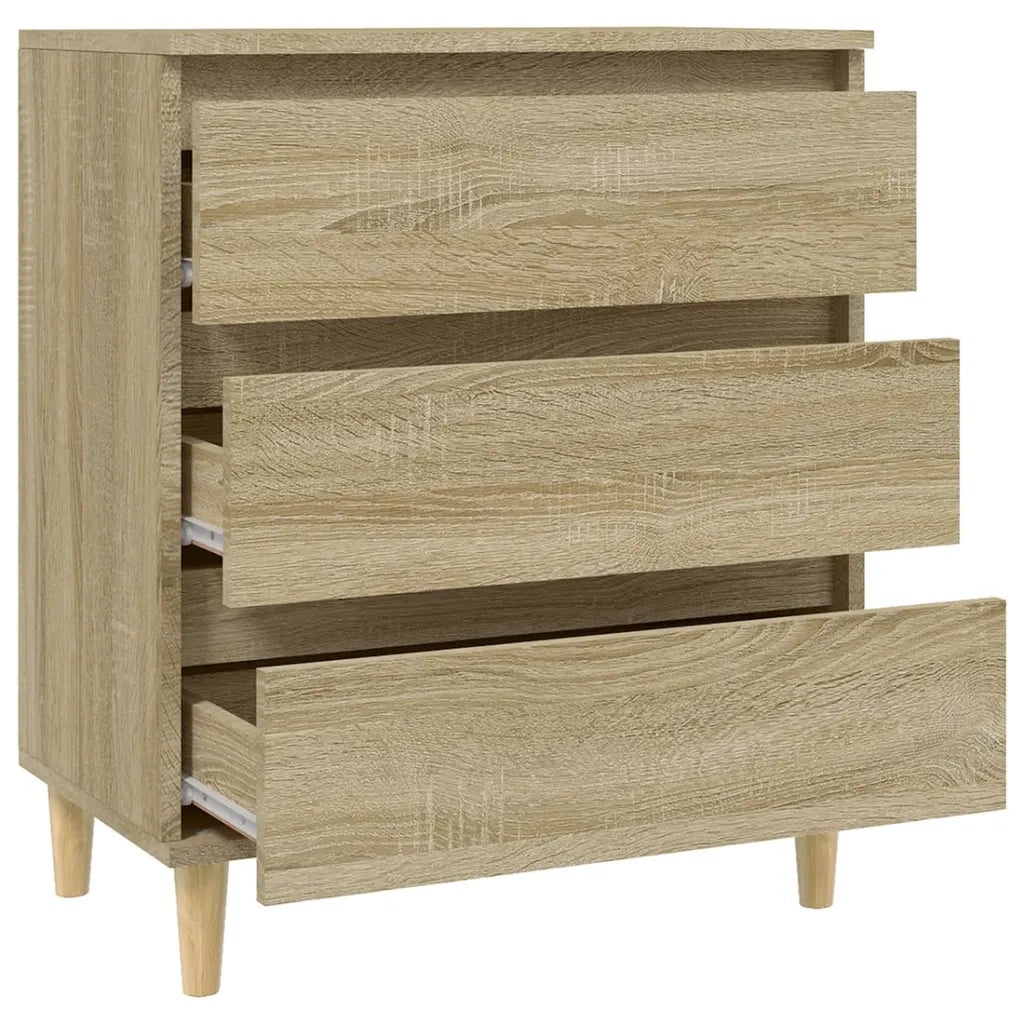 Credenza-Buffet-Armadio da cucina Rovere Sonoma 60x35x70 cm in Legno Multistrato 932424
