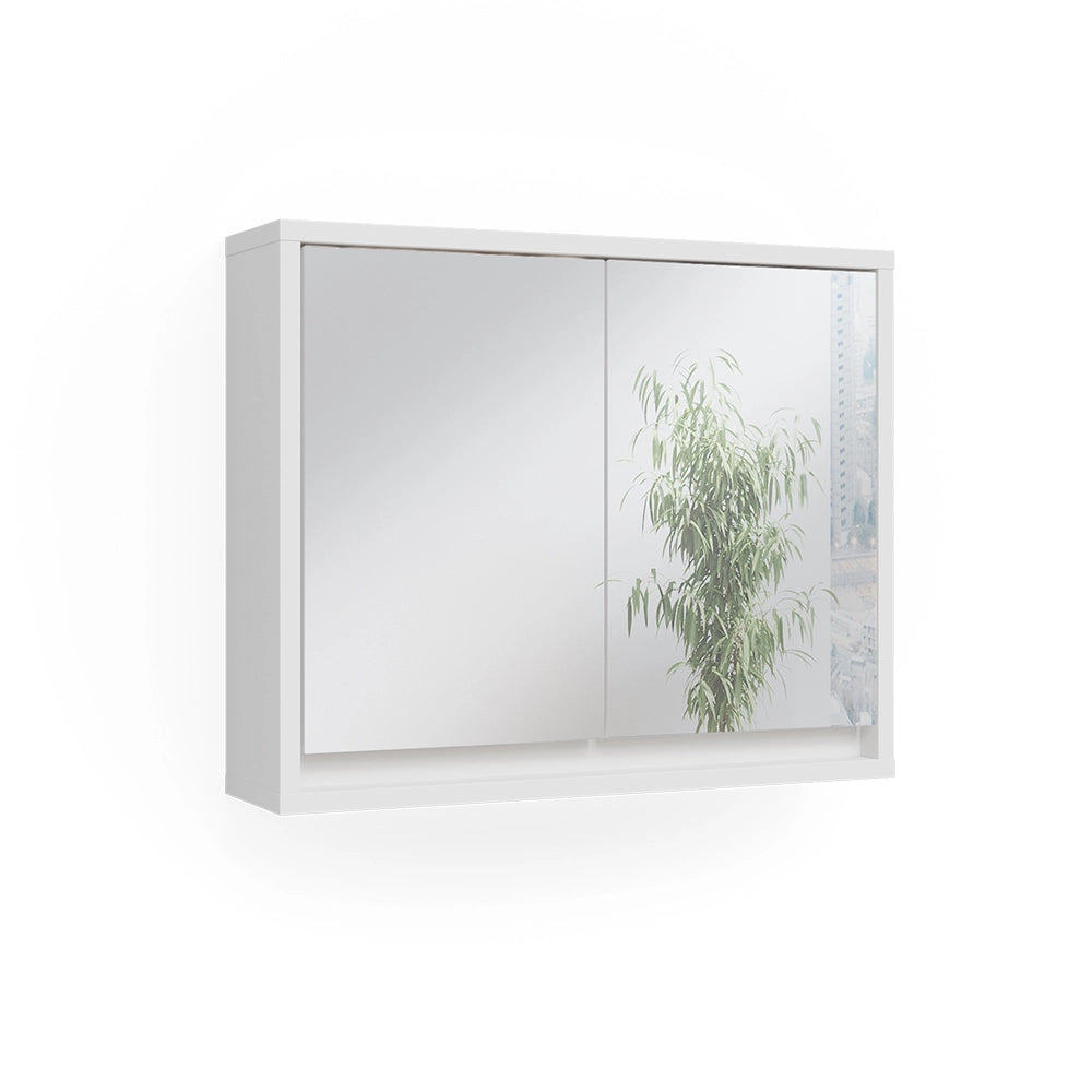Vicco Specchio contenitore bagno Bianco 55 x 45 cm