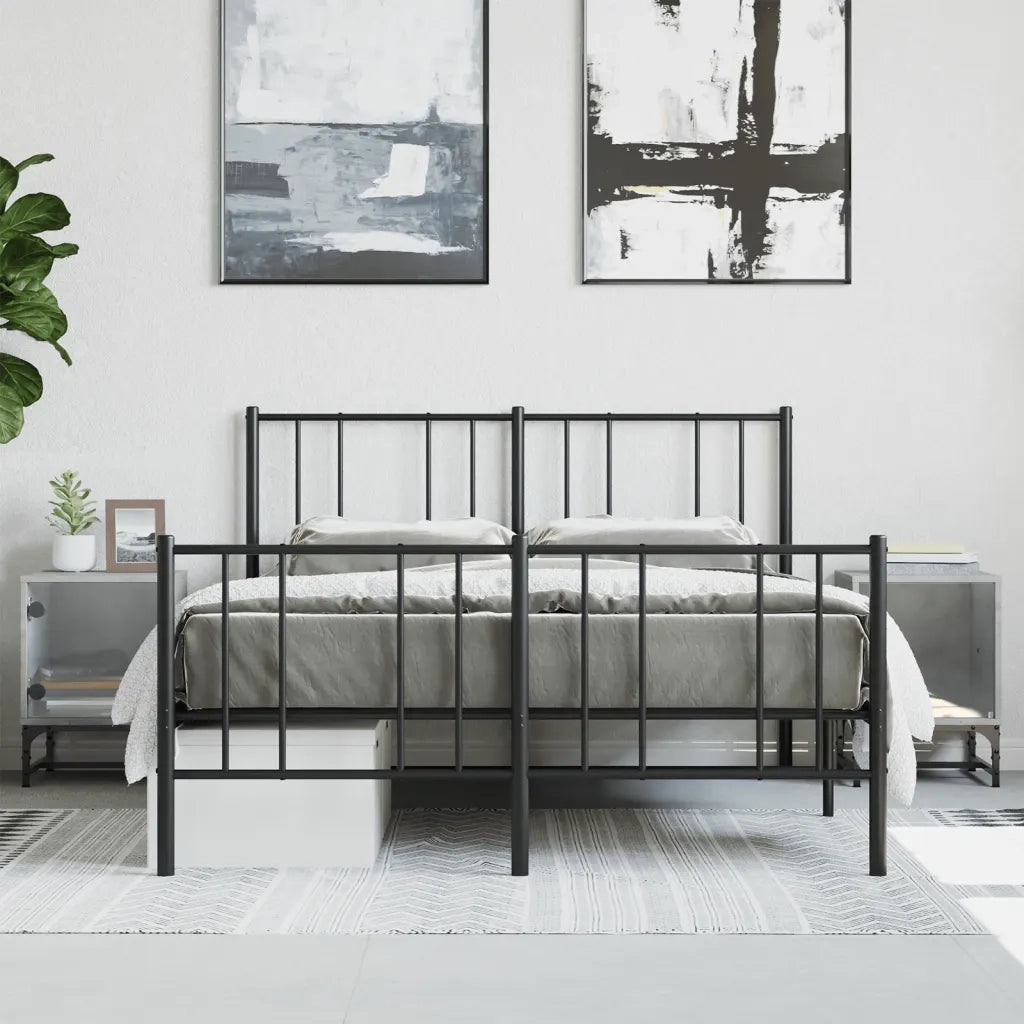 Set di 2 Comodini | Armadio da Notte | Mobiletto da notte con Ante in Vetro Grigio Cemento 35x37x50 cm
