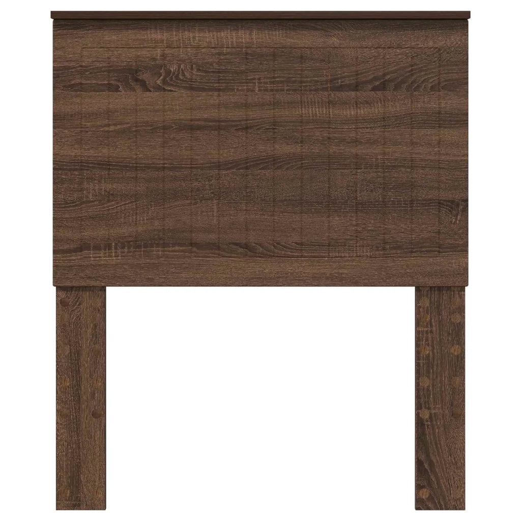 Testiera | Testata con Testiera | Testata Rovere Marrone 80 cm Legno multistrato