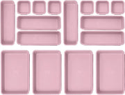 Sistema di organizzazione per la cucina, 16 pezzi, organizzatore con 3 misure, contenitore di archiviazione per la cucina, contenitori per pennarelli, ufficio, camera da letto, tavolo da trucco, cosmetici