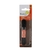 LACCI P/SCARPE TONDI 45 CM  2 PAIA NERO- GUBRA- 3,0 pz