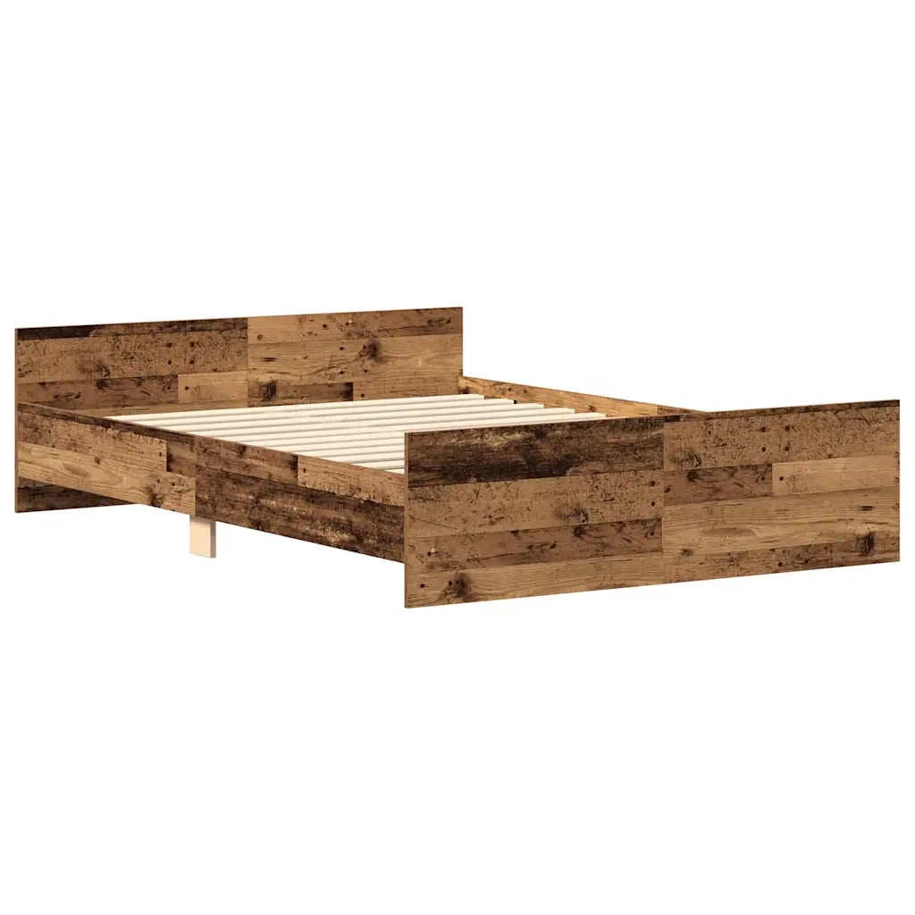 Giroletto senza Materasso Legno Antico 140x200cm in Truciolato 3328740