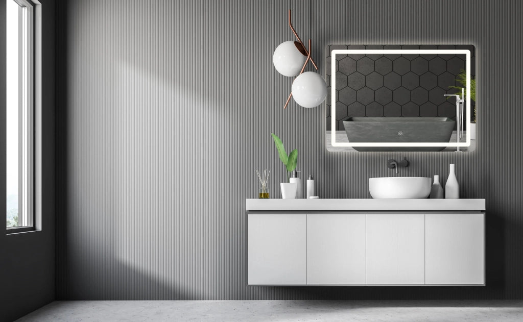 Specchio Led 80x60cm P10407