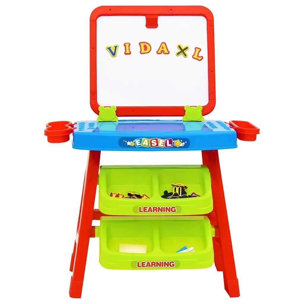 Set da Gioco 3-1 per Bambini con Cavalletto e Scrivania 80341
