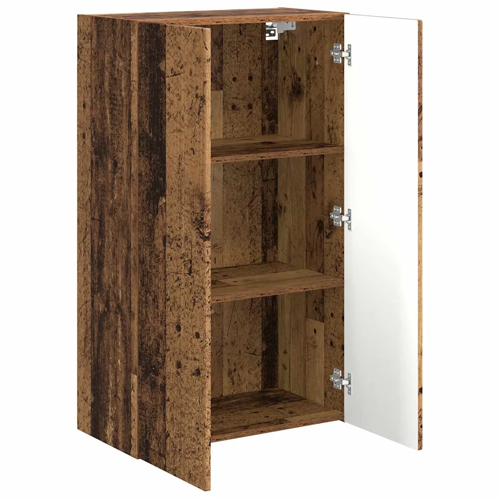 Mobile TV da Parete | Armadietto TV | Mobile Porta TV Legno vecchio 59,5 x 31 x 100 cm