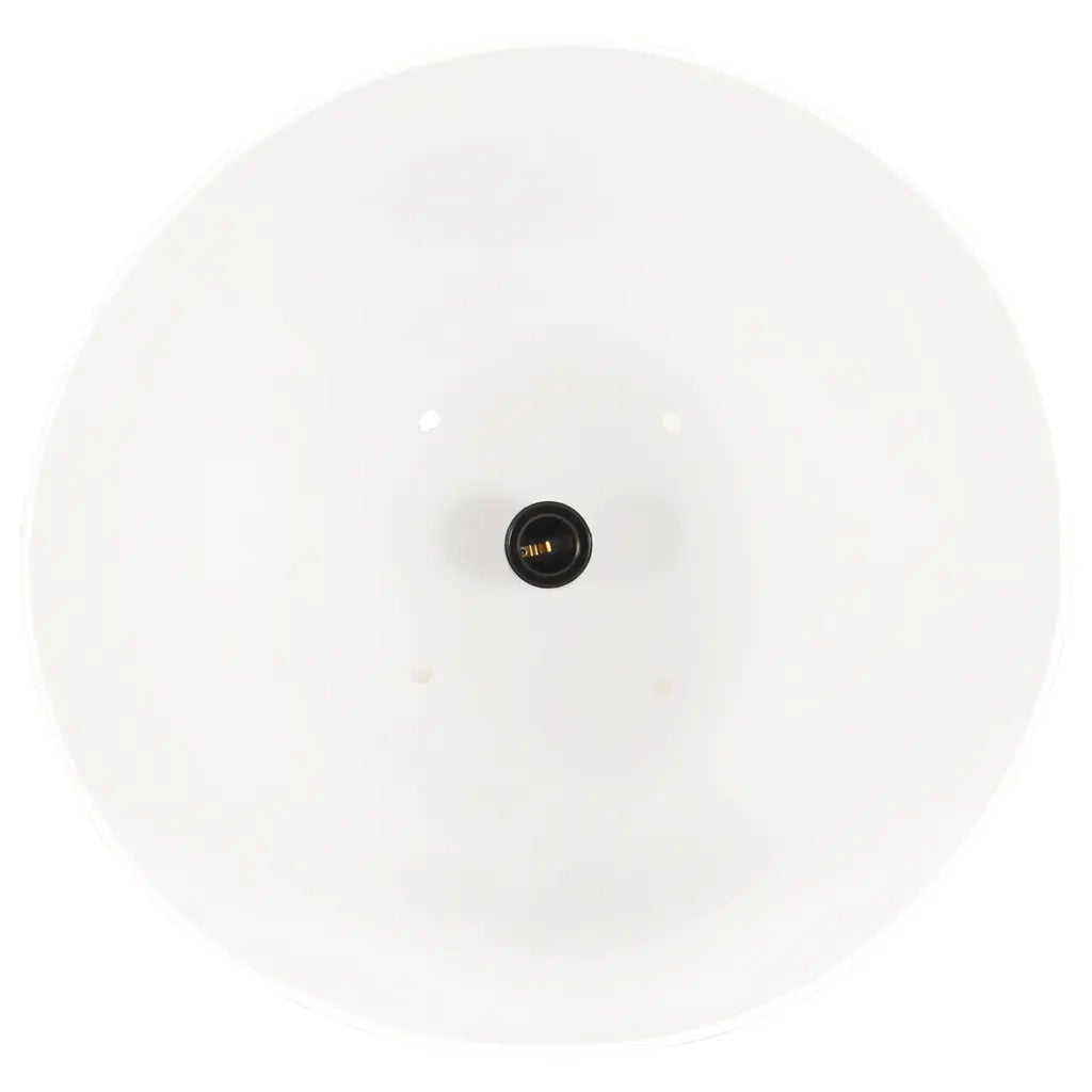 Lampada a Sospensione Industriale 25 W Bianca Rotonda 42 cm E27 CFW2340526