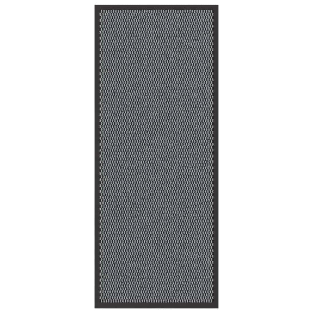 Zerbino flessibile e antiscivolo per interni ed esterni 60 x 150 cm in polipropilene antracite 02_0058095