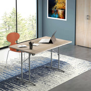Aliena, Tavolo Pieghevole 6 Posti Made in Italy, 125x75x80h cm Marrone Rovere