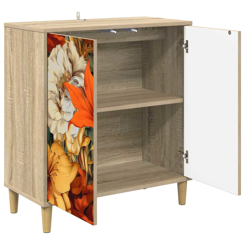 Credenza GENNEP Sonoma 69 x 33 x 75 cm Legno ingegnerizzato 8006915