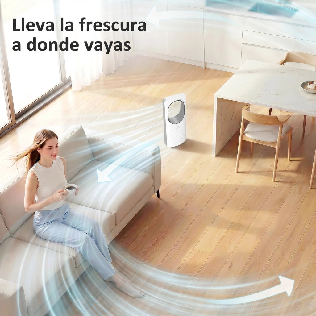 Ventilatore Torre Senza Pale Telecomando Oscillazione 45¡ã 3 Velocit¨¤ 3 Modi Timer 15H ¨C zephmum ¨C Bianco