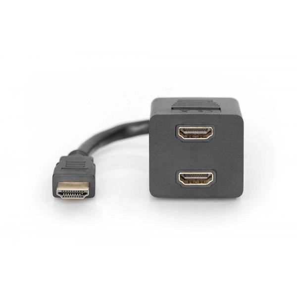 SDOPPIATORE HDMI A 1M/2F 0.20 M