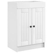 Mobiletto da Bagno | Armadio da bagno sotto il lavello Bianco 78,5 x 37,5 x 81 cm