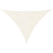 Parasole a vela | Telo Ombra | Vela da ombra Oxford Triangolare 5x6x6 m Crema