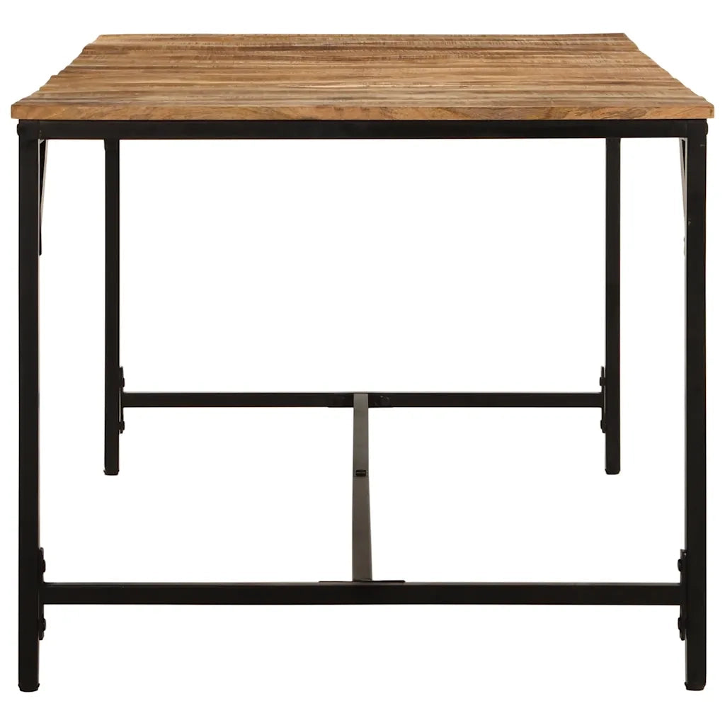 vidaXL Tavolo da Pranzo 180x90x75 cm in Legno Massello di Mango Grezzo