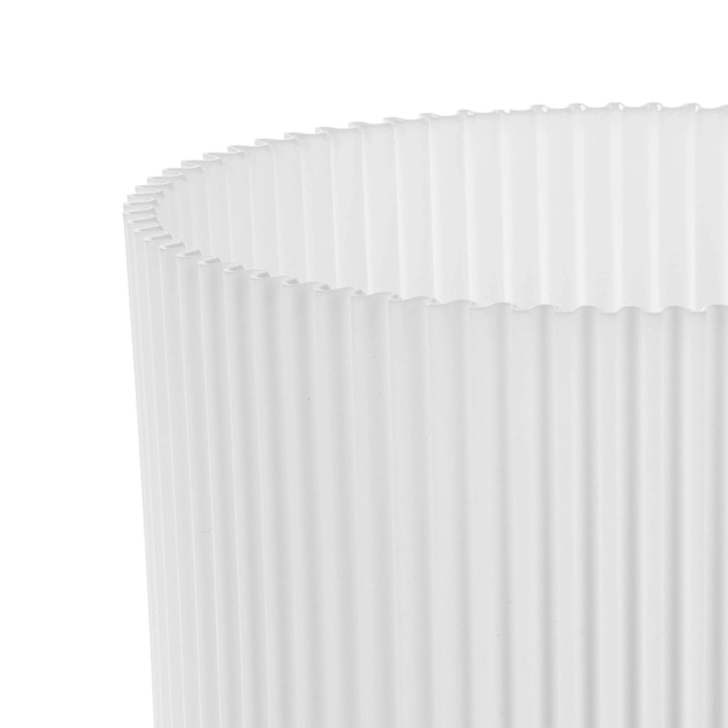 Vaso da fiori KADAX 13 cm, copripianta, vaso da fiori in plastica bianca