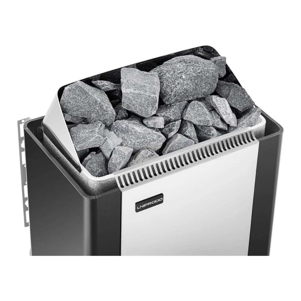 Stufa per sauna - 6 kW - da 30 a 110 °C - unità di controllo inclusa 14_0007678