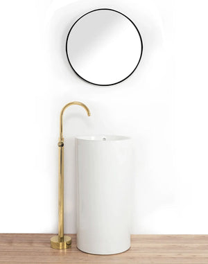 Rubinetto Da Lavabo Rea Lungo Ortis Gold