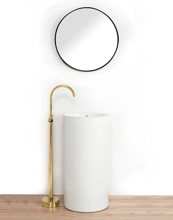 Rubinetto Da Lavabo Rea Lungo Ortis Gold