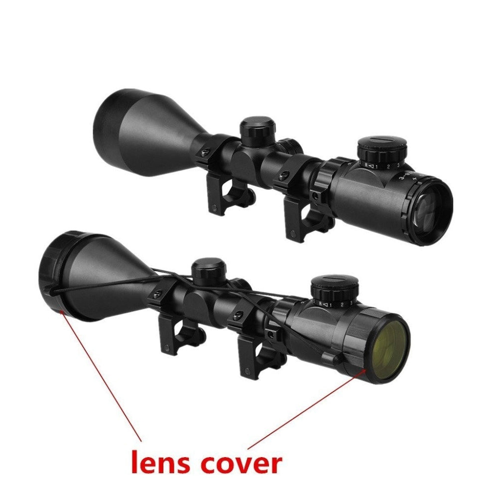 Trade Shop - Mirino Ottico Di Precisione Per Fucile Per Carabina Reticolo Illuminato 3-9x56e -