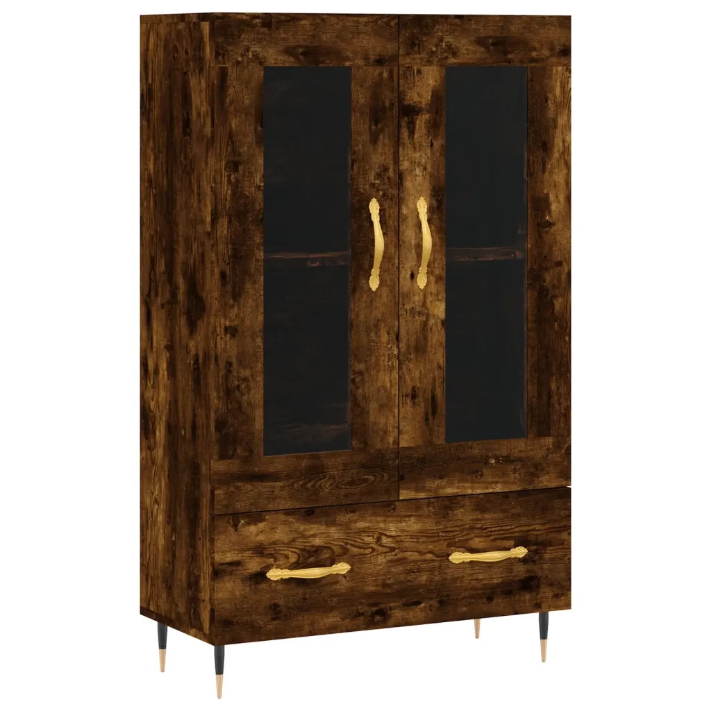Credenza Rovere Fumo 69,5x31x115 cm in Legno Multistrato 828281