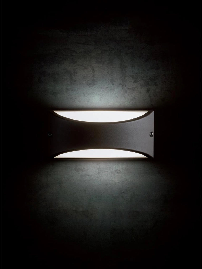 APPLIQUE LED 'LHASA' 10 W - cm 22 x 10 x 10 bianco  - SOVIL