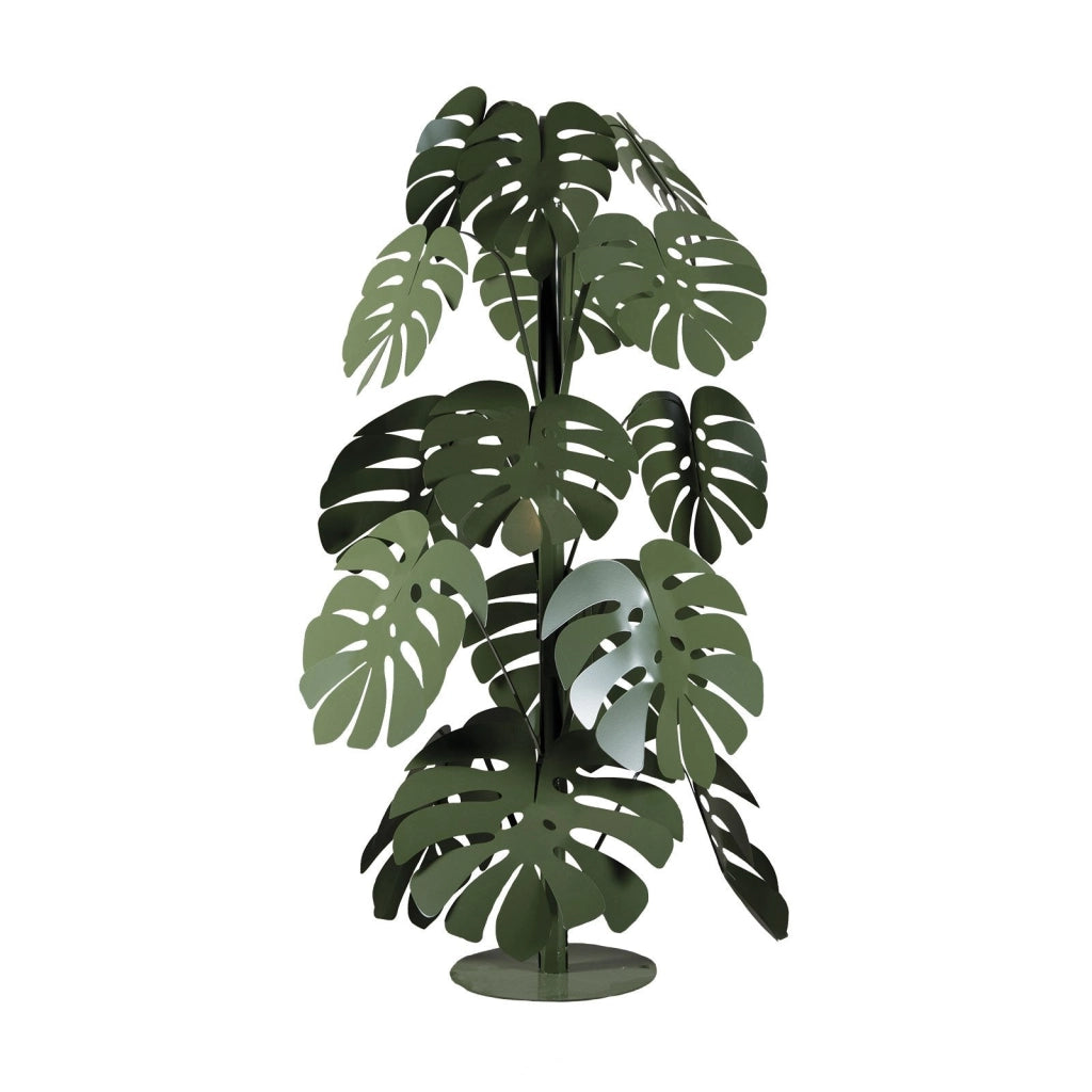 Pianta decorativa moderna Monstera grande Bianco