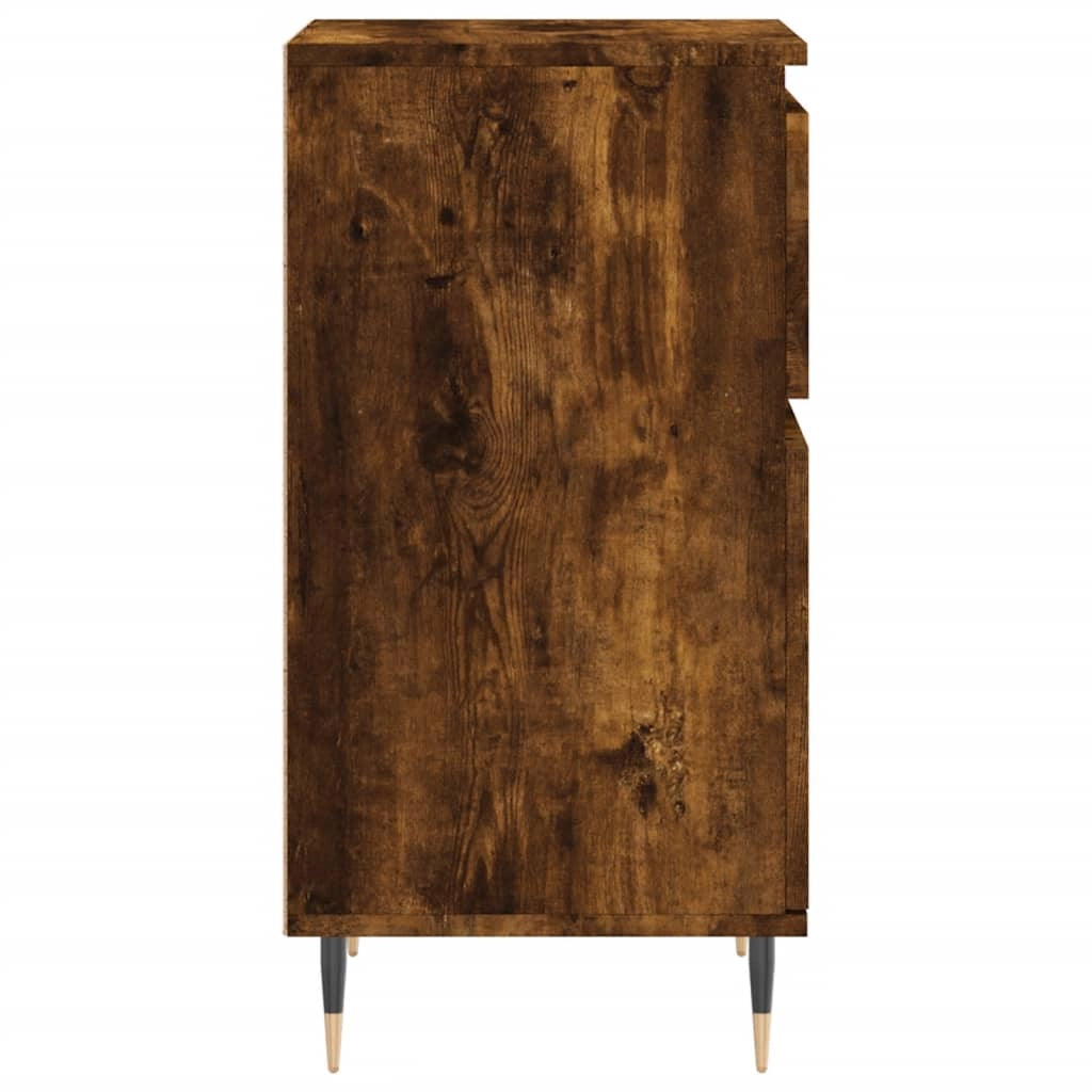 Buffet credenza cassettiera armadio mobile contenitore organizer per cucina soggiorno salotti set da 2 40 x 35 x 70 cm legno ingegnerizzato marrone 02_0036729