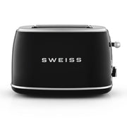 GRS9 Tostapane vintage, 2 fessure, 6 livelli di potenza, 850 W, nero