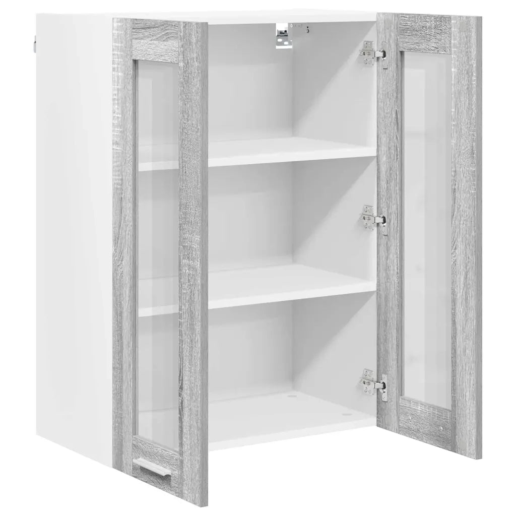 Armadio pensile Grigio Sonoma 60 x 31 x 80 cm Legno multistrato 884319