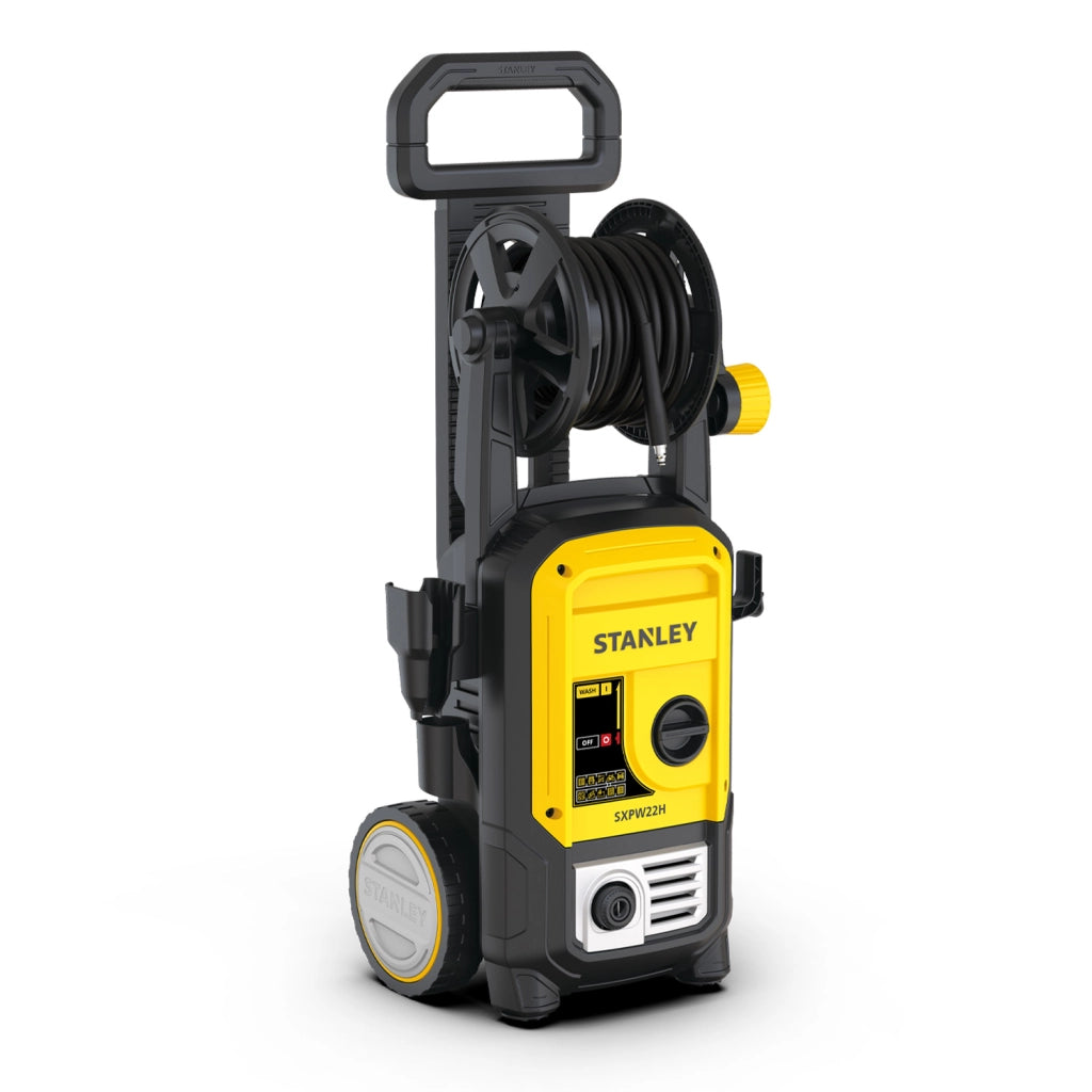 Stanley Idropulitrice SXPW22H ad Alta Pressione, per Auto ed Esterni Casa, Pressione max. 160 bar, Portata max. 480 l/h, Potenza Assorbita 2200 W
