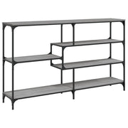 Tavolo Consolle | Tavolo d'Ingresso Grigio Sonoma 160x32x95 cm in Legno Multistrato