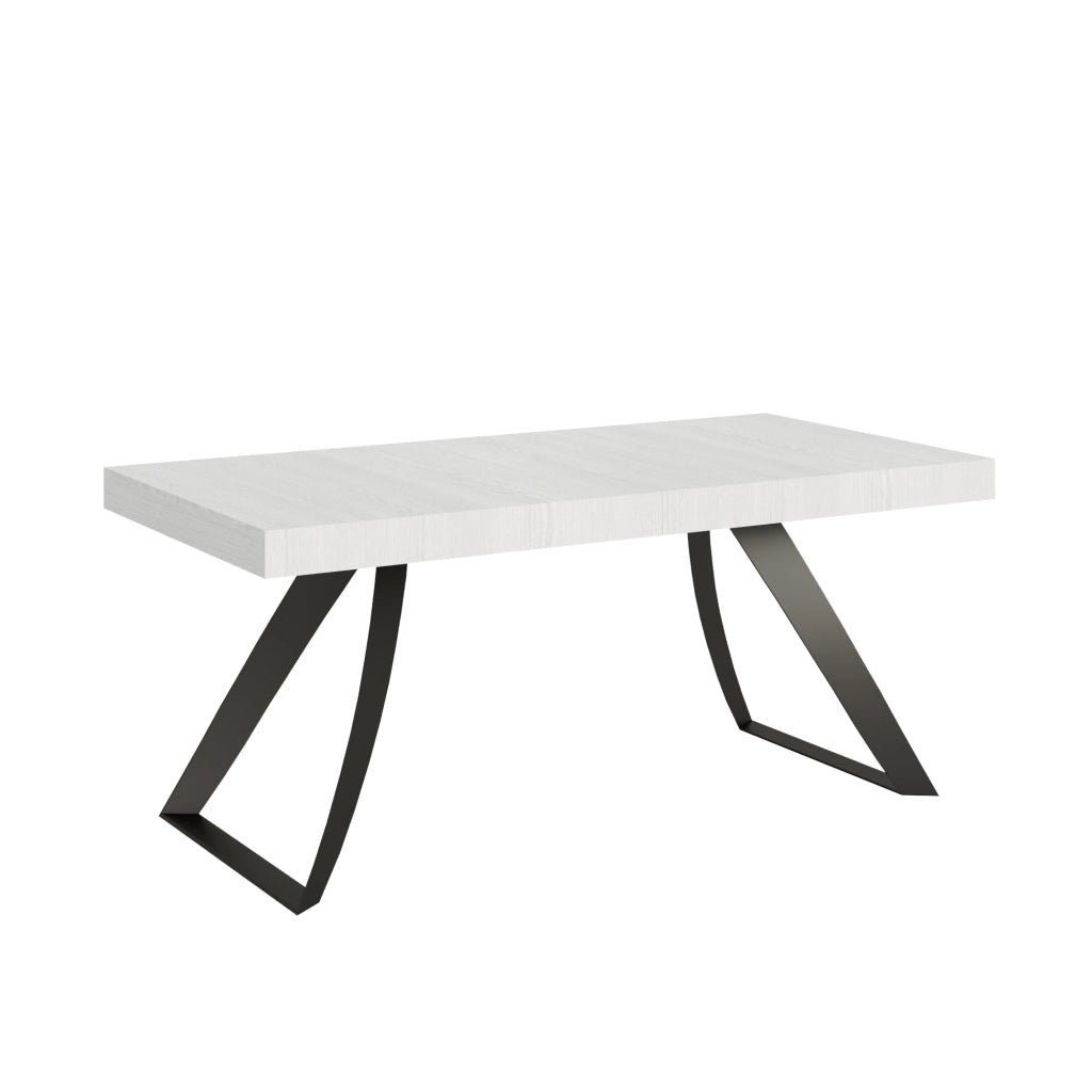 Tavolo Allungabile 180-284x90x77 cm Proxy Bianco Frassino