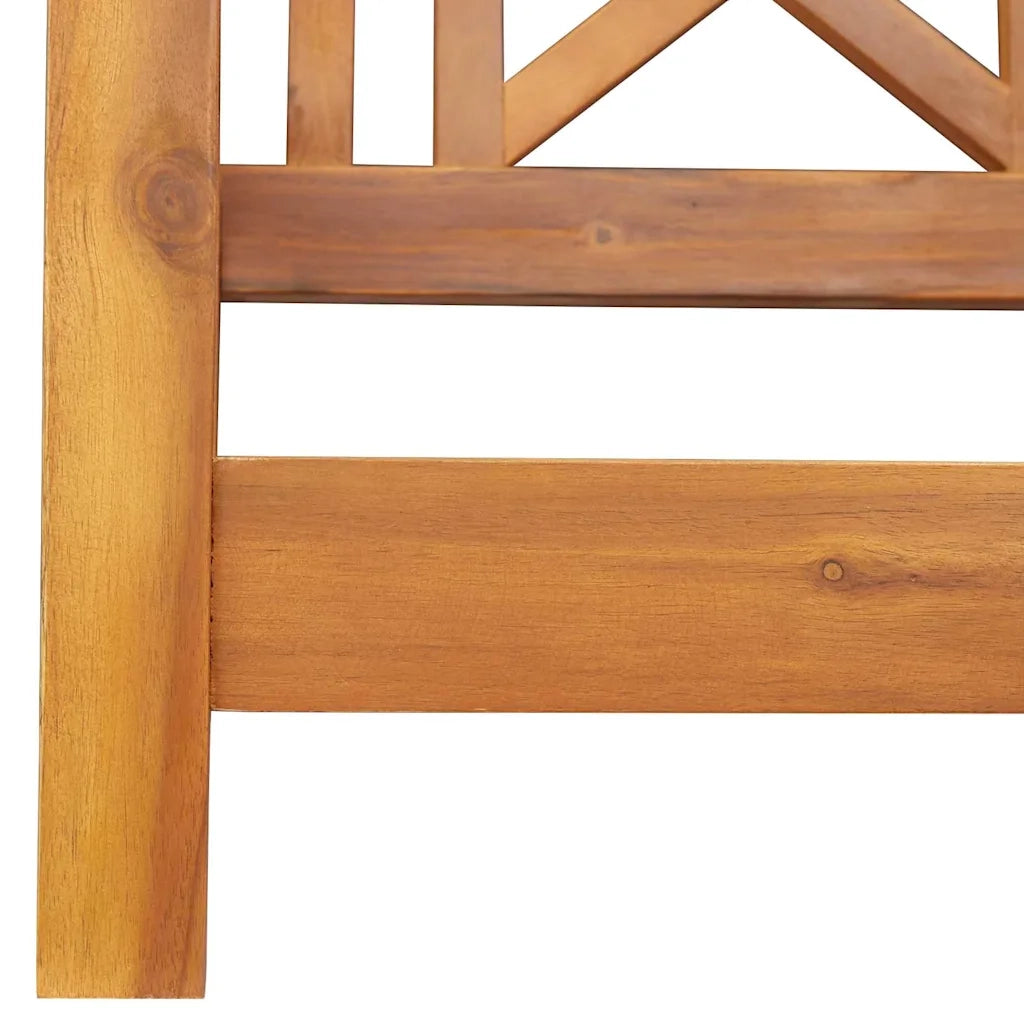 Panchina Altalena da Giardino Naturale 110 x 56 x 58,5 cm 4105528