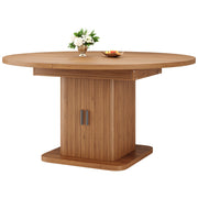 Tavolo da pranzo allungabile con vano contenitore - per cucina - in MDF - legno
