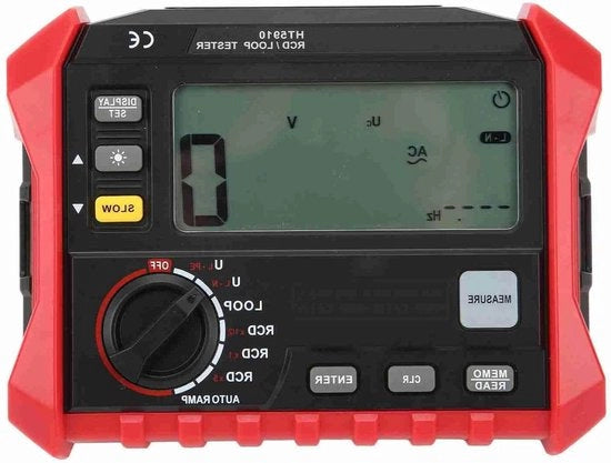 Tester di isolamento digitale RCD Megohmmetro - Autoimpostazione automatica del raggio di misura per strumenti elettrici - Aggiunta di contenuto in HTML.
