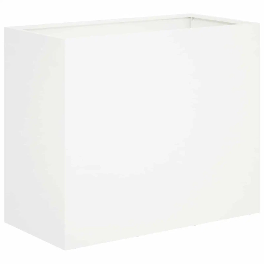 Vaso da giardino Bianco 60 x 30 x 40 cm 8005556