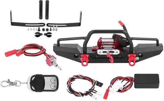 Accessori Set per Traxxas - Lier Anteriore in Alluminio - Resistente allo Shock - Aggiornamento Componente - Design Metallico Pesante - Facile da Installare - Per 4WD