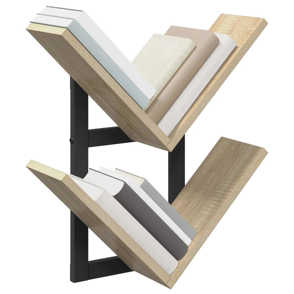 Mensola a muro flottante Rovere Sonoma 43 x 15 x 47 cm 8012336