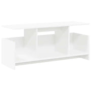 Supporto TV | Armadietto TV | Mobile Porta TV Bianco 102 x 35 x 45 cm Legno multistrato