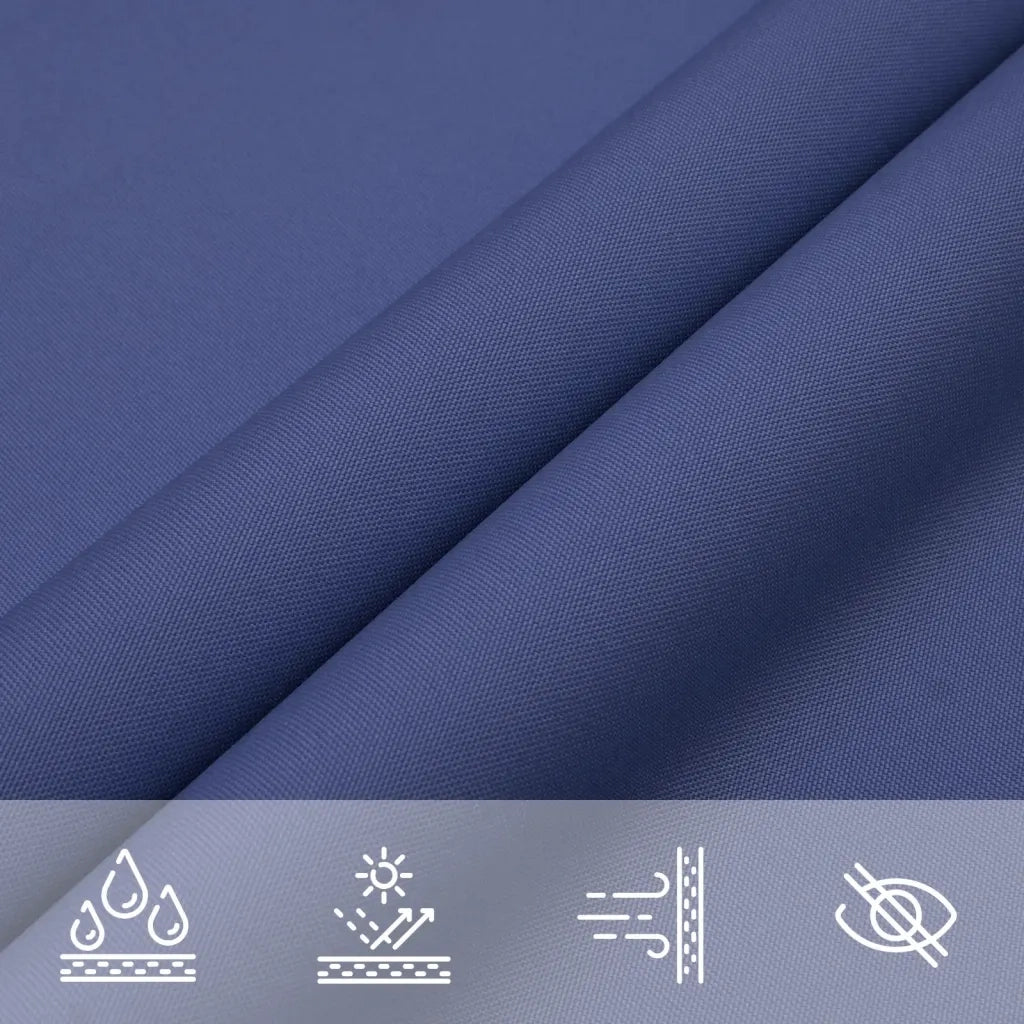 Parasole a Vela in Tela Oxford Quadrata 6x6 m Blu 135527