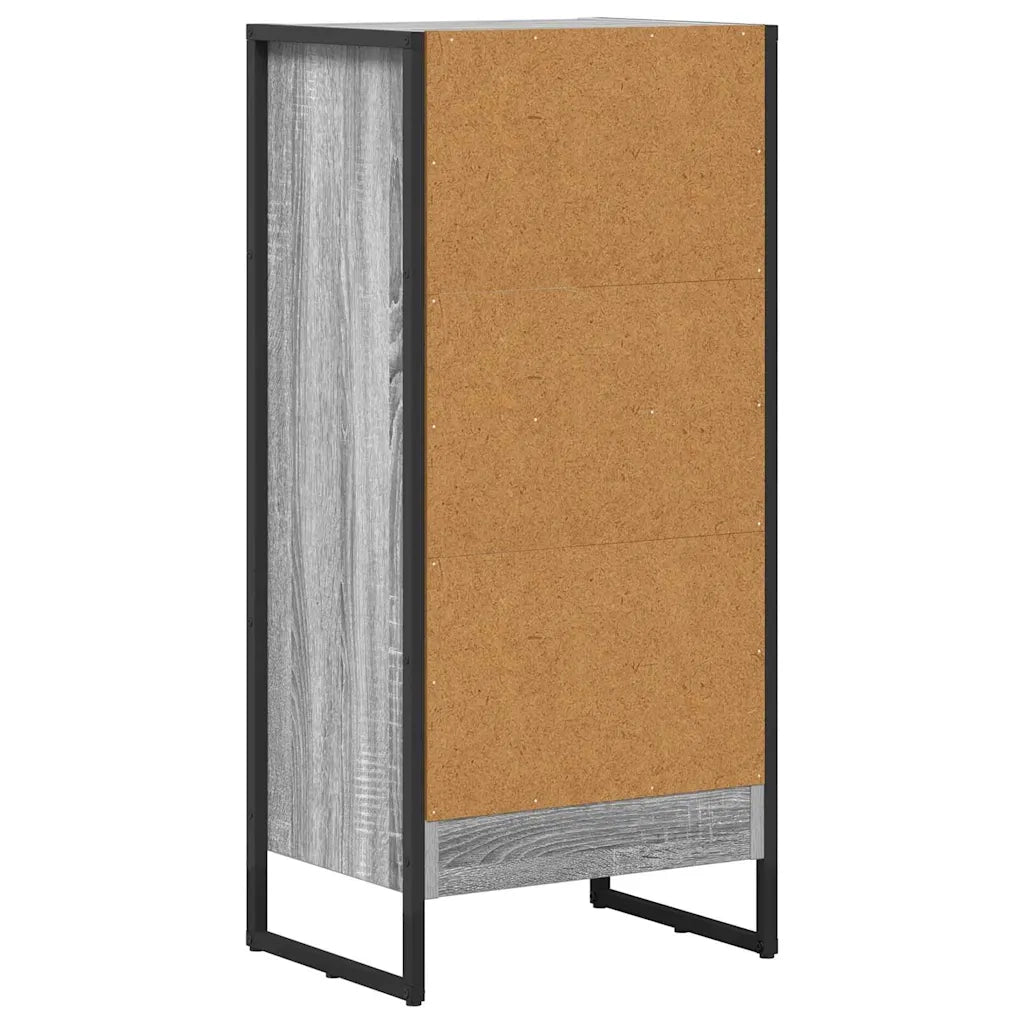Armadio per Libri Grigio Sonoma 40 x 30 x 86,5 cm